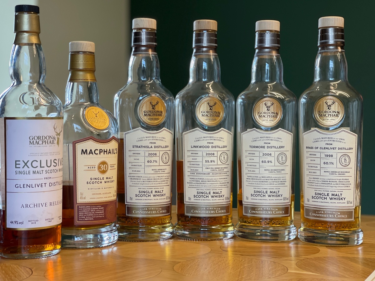 Today's Tasting at Gordon & MacPhail 