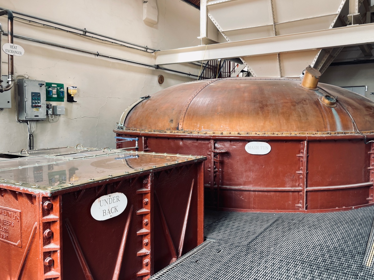 蘇格蘭酒廠之旅 – Glendronach Distillery - 第3張圖 The old Mash Tun of Glendronach