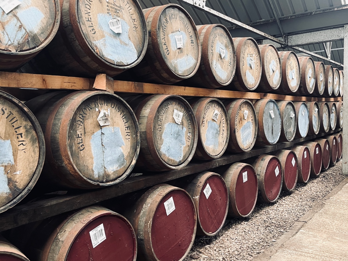蘇格蘭酒廠之旅 – Glendronach Distillery - 第6張圖 Warehouse of Glendronach