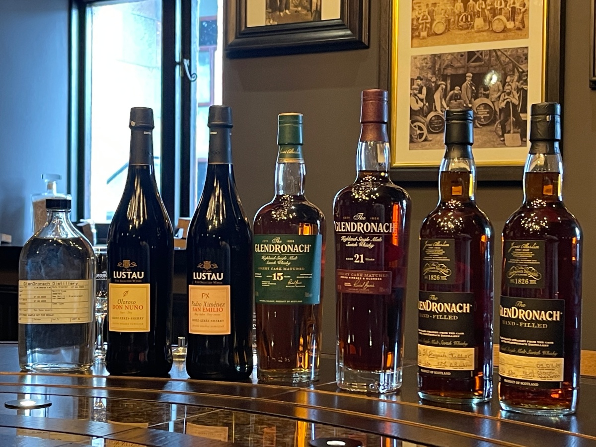 蘇格蘭酒廠之旅 – Glendronach Distillery - 第7張圖 Tasting of the day at Glendronach