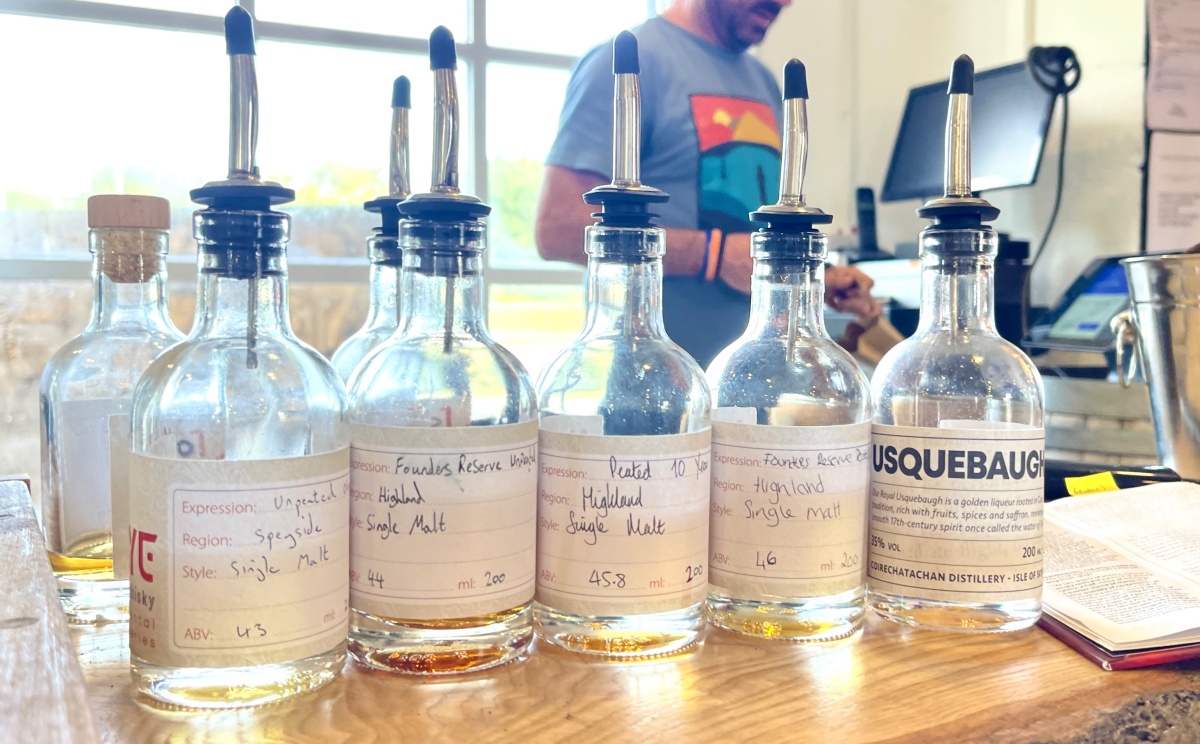 蘇格蘭酒廠之旅 – Broadford Distillery - 第5張圖 IB whiskies of Broadford Distillery