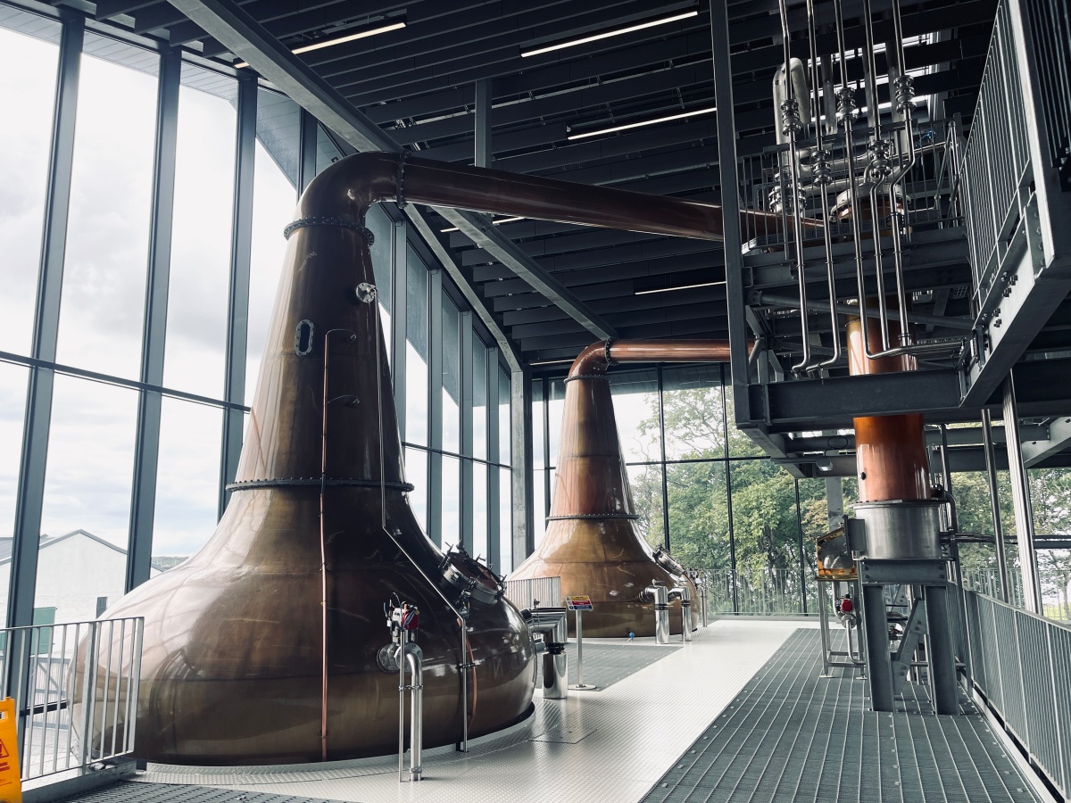 蘇格蘭酒廠之旅 – Port Ellen Distillery - 第3張圖 與舊廠大小形狀一致的蒸餾器