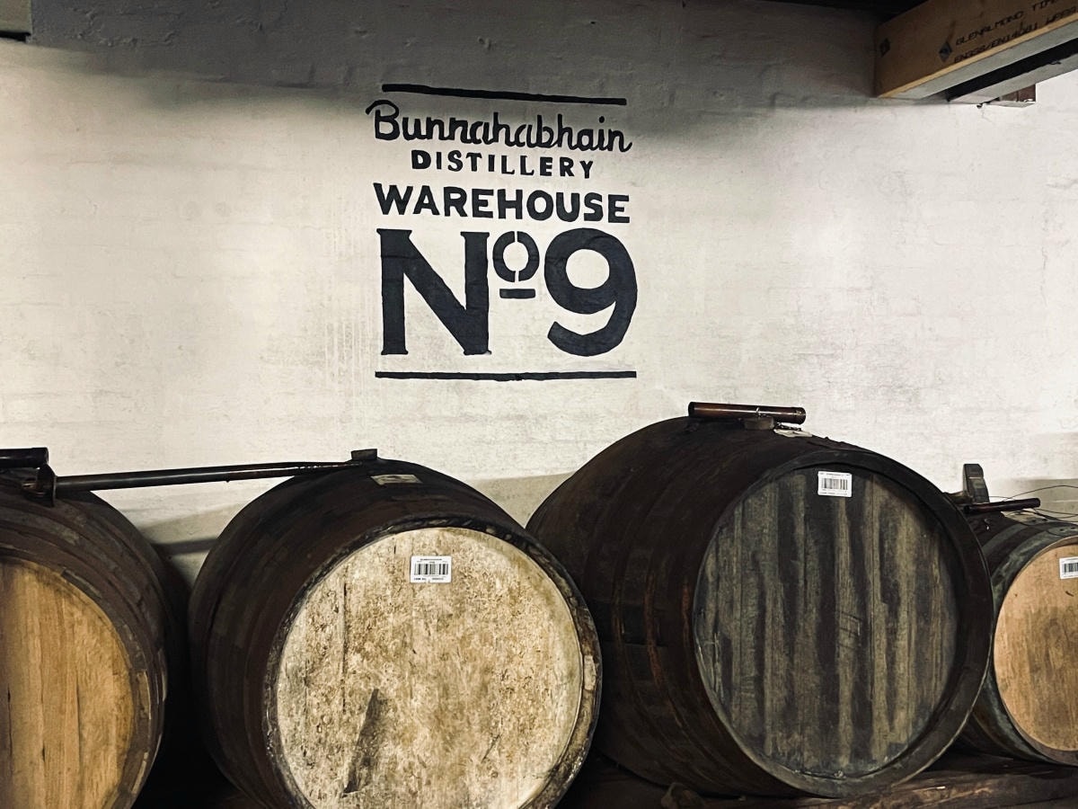 Bunnahabhain的九號倉庫