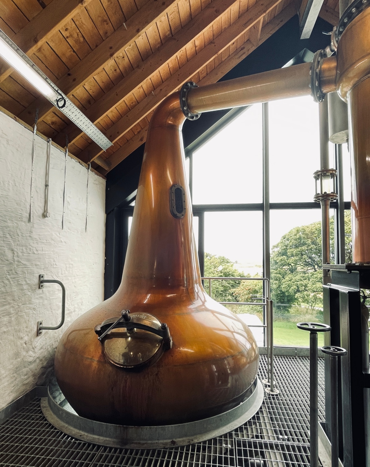 蘇格蘭酒廠之旅 – Kilchoman Distillery - 第6張圖 Kilchoman的蒸餾器