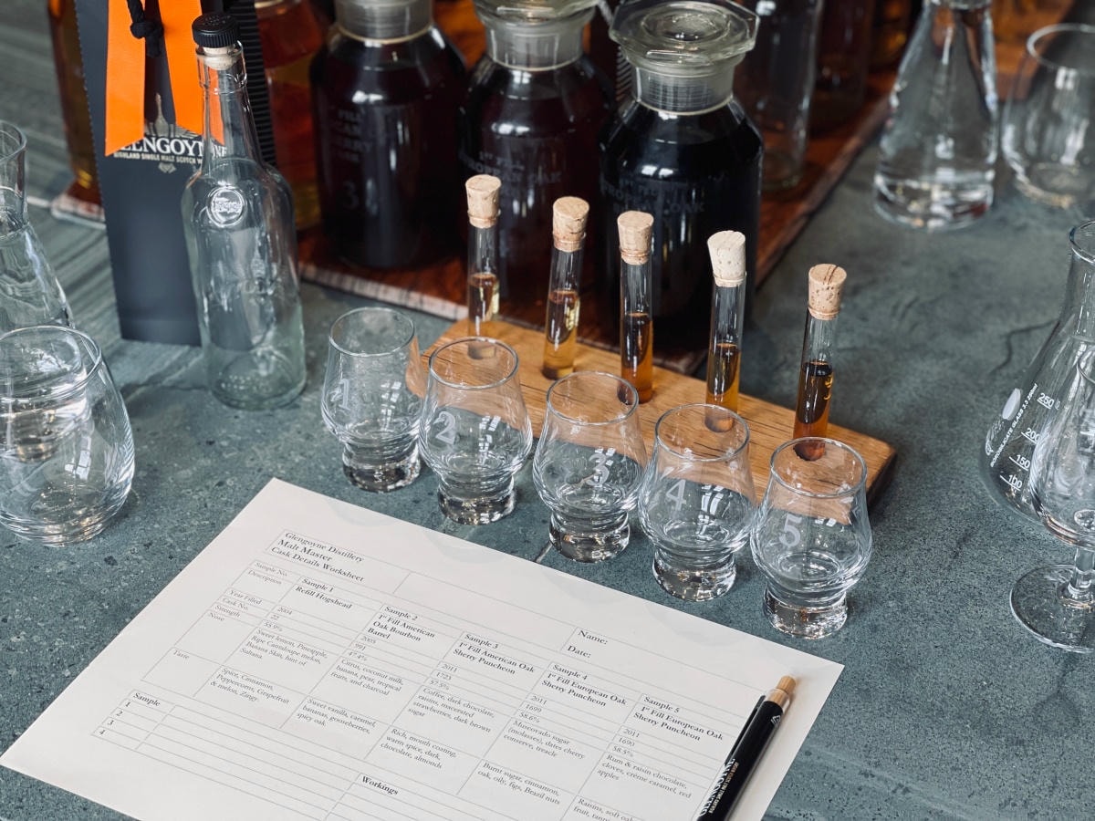 Malt Master Experience最後的調和威士忌體驗