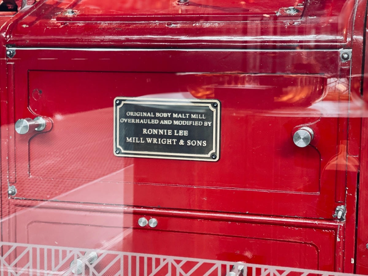 舊廠唯一遺留下來的設備，曾於Port Ellen服役