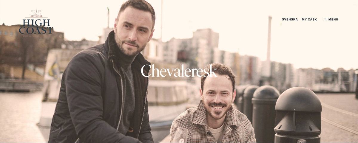 High Coast Chevaleresk Collection (Photo from highcoastwhisky.se)