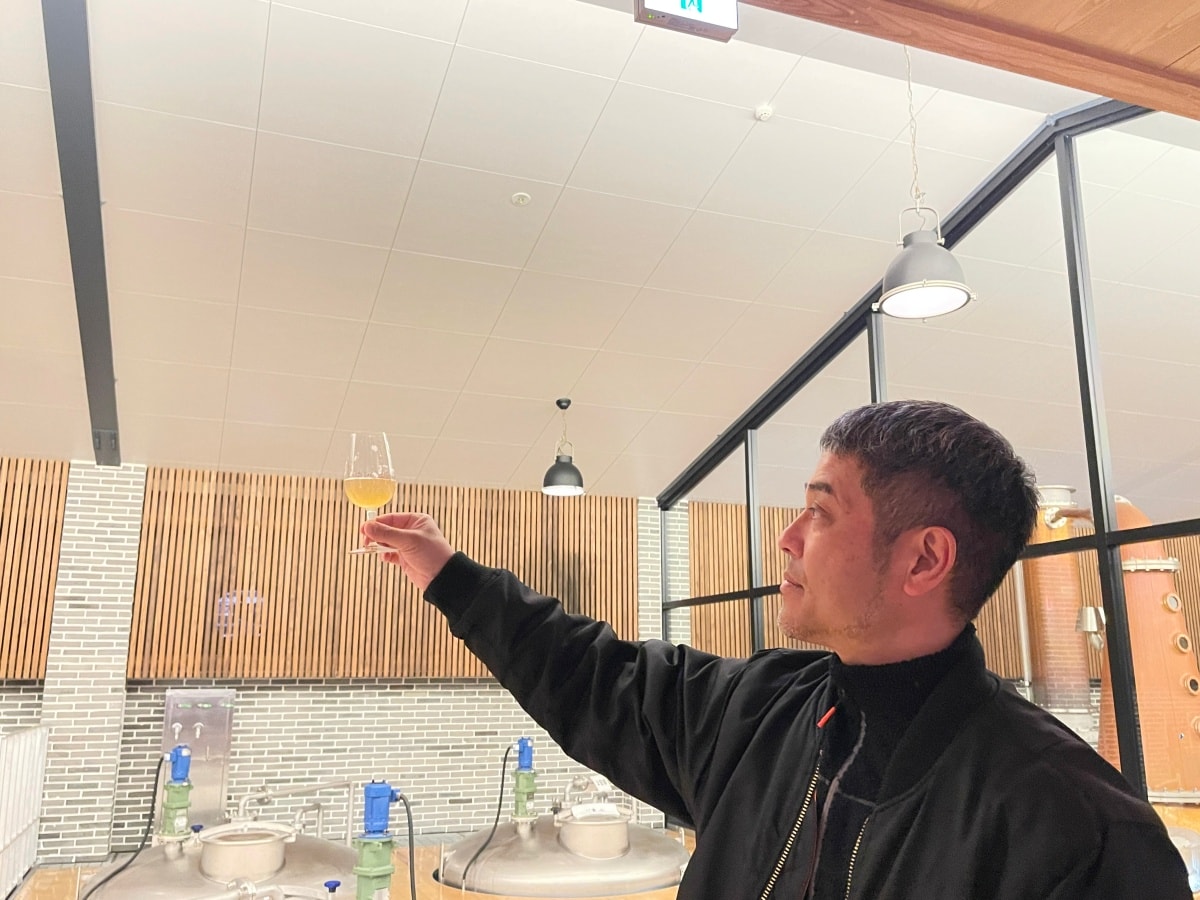 御岳蒸留所醸造責任者眞喜志康晃先生