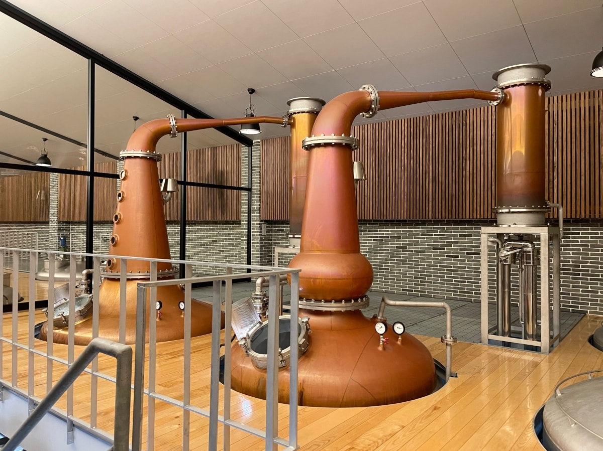 御岳蒸留所蒸餾器