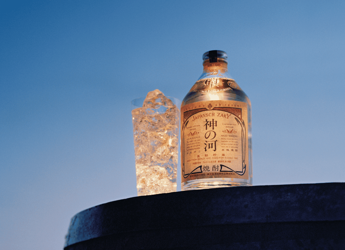 薩摩酒造株式會社神之河(かんのこ)麥燒酎 (圖片來源：神之河官網)